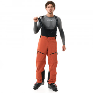 Брюки Dragonfly Freeride Pro Man brick brown 