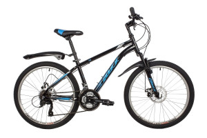 Велосипед Foxx Aztec D 24&quot; синий рама 12&quot; (2022) 
