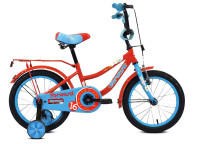Велосипед FORWARD FUNKY 18 красный/голубой (2020)