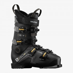 Горнолыжные ботинки Salomon S/Pro HV 90 W black/belluga/golden glaw (2021) 