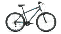 Велосипед Altair MTB HT 27.5 1.0 темно-серый/мятный (2021)