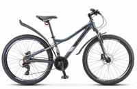 Велосипед Stels Navigator-610 D 26" V020 антрацитовый рама: 16" (2022)