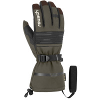 Перчатки горнолыжные Reusch Isidro GTX burnt olive/dark brown Перчатки горнолыжные Reusch Isidro GTX burnt olive/dark brown
