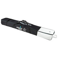 Чехол для лыж Head Rebels Double Skibag на колесах 203 black/white/speedblue (2026)