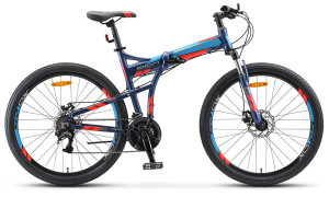 Велосипед Stels Pilot-950 MD 26&quot; V010 темно-синий (2019) 