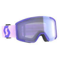 Маска Scott Shield Goggle lavender purple/illuminator blue chrome