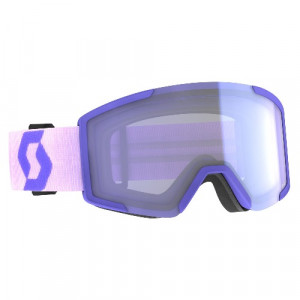 Маска Scott Shield Goggle lavender purple/illuminator blue chrome 