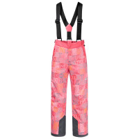 Брюки Jack Wolfskin GREAT SNOW PRINTED PANTS KIDS Coral Pink All Over (2021)