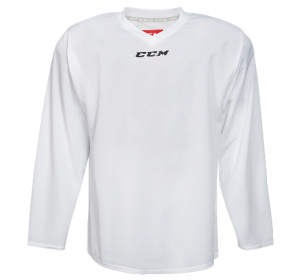 Майка тренировочная CCM 5000 PRACTICE JERSEY JR WHITE 