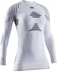 Футболка X-Bionic Invent 4.0 Shirt Round Neck Lg Sl Women white/black W030