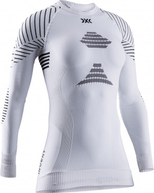 Футболка X-Bionic Invent 4.0 Shirt Round Neck Lg Sl Women white/black W030 