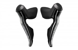 Ручка тормозная/шифтер Shimano DURA-ACE DI2 R9150, лев/пр, 2x11 ск, трос+оплетка ISTR9150PA 