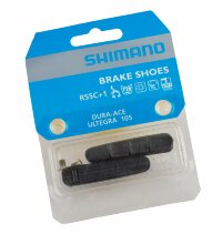 Вкладыш тормозной колодки Shimano, шоссейн., R55C+1мм, для DA, Ultegra, 105