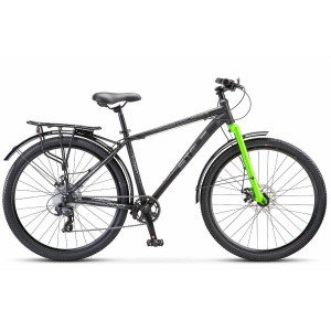 Велосипед Stels Navigator-700 Курьер MD 27.5 Z010 (м) черный/матовый рама: 17.5&quot; (2025) 