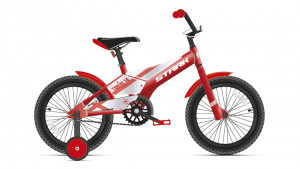 Велосипед Stark Tanuki 14 Boy красный/белый (2021) 
