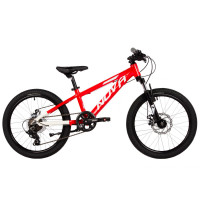 Велосипед Novatrack Extreme 7.D 20" красный (2025)