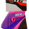 Перчатки STG летние с защитной прокладкой,застежка на липучке, фиолетовый/чёрный/розовый - Перчатки STG летние с защитной прокладкой,застежка на липучке, фиолетовый/чёрный/розовый