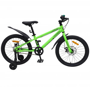 Велосипед Nameless Sport D 16" зеленый неон/черный рама: 8,5" (2026) 