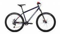 Велосипед Forward Sporting 27.5 X темно-синий/красный (2021) 