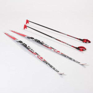 Комплект беговых лыж Brados NNN (Rottefella) - 205 Wax LS Red 