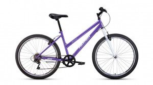 Велосипед Altair MTB HT 26 low фиолетовый/белый рама: 15&quot; (2022) 