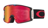 Горнолыжная маска Oakley Line Miner Carlson Razor Camo Red Blue/Prizm Torch Irid (2020)