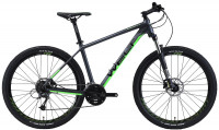 Велосипед Welt Rubicon 2.0 27.5 matt grey/green рама: L (2021)