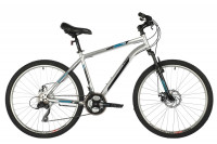 Велосипед Foxx Aztec D 26" серебристый (2021)