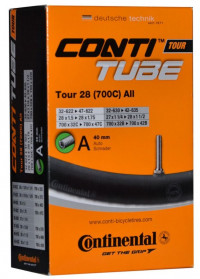 Велокамера Continental 28" 700x28/37C 65-70/622 AV 40мм Tour sl/02-0181971 Велокамера Continental 28" 700x28/37C 65-70/622 AV 40мм Tour sl/02-0181971