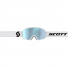 Маска Scott Ambit Compact mineral white/black + AMP ice chrome S2 - Маска Scott Ambit Compact mineral white/black + AMP ice chrome S2