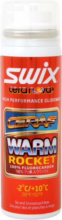 Спрей Swix Cera F Rocket Warm +10C/-2C 70 мл (FC8AC)