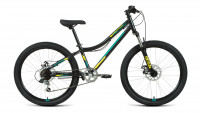 Велосипед Forward TITAN 24 2.0 D черный/желтый рама 12" (2022)