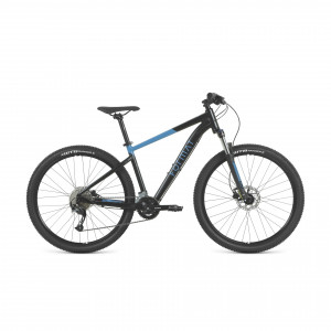 Велосипед Format 1412 27.5&quot; черный-мат/синий-мат рама: S (2023) 