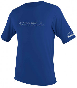Гидромайка мужская короткий рукав O&#039;Neill Basic Skins S/S Sun Shirt Pacific S21 (3402 018) 