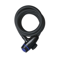 Замок велосипедный Oxford Cable8 (Smoke) 8mmх1800mm