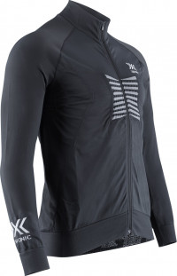 Куртка мужская X-Bionic Racoon 4.0 Transmission Layer Full Zip Charcoal / Arctic White (2021)