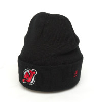 Шапка Atributika&Club NHL New Jersey Devils черная (55-58 см) 59402