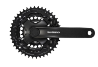 Система Shimano TY301, 175мм, Кв, 42/34/24, без защ,, черн, б/уп