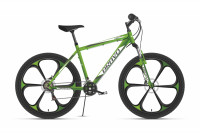 Велосипед Bravo Hit 26 D FW зеленый/белый/серый (2021)