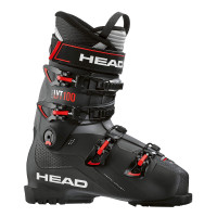 Горнолыжные ботинки Head Edge LYT 100 black-red (2023)
