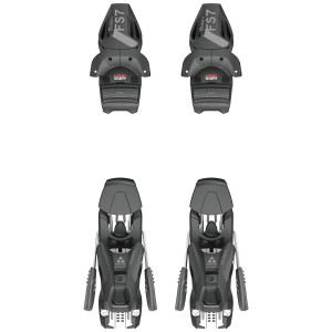 Горнолыжные крепления Fischer FS 7 GW AC Brake 90 [J] solid black/yellow (T80125) 