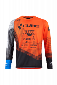 Джерси CUBE EDGE Round-Neck Jersey L/S X Action Team