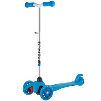 Самокат для детей Novatrack Disco-kids Basic, свет. колеса PU пер. 120*24 задн. 76*24 мм, эргоно (2020)
