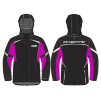Куртка-дождевик Dragonfly Evo Woman black/pink