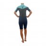 Гидрокостюм женский короткий Jetpilot Flight S/S 2mm Springsuit wms.Teal (2019) - Гидрокостюм женский короткий Jetpilot Flight S/S 2mm Springsuit wms.Teal (2019)