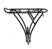 Багажник Ostand CD-15A 6-154 16-20" 3-х стоечный, регулируемый, сварной, для детских велосипедов, алюминий, черный