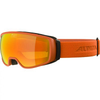 Очки горнолыжные Alpina Double Jack Q-Lite Pumpkin Matt (2023)
