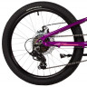 Велосипед Novatrack Novara 6.D 20" фиолетовый (2025) - Велосипед Novatrack Novara 6.D 20" фиолетовый (2025)