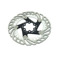 Торм. диск CLARKS 3-834 (ротор) для диск. тормоза плавающий на алюминиевом пауке CFR-AR18-140-BLK-AM 140мм+6болтов нерж. сталь, черный