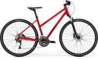 Велосипед Merida Crossway 500 Lady MattBurgundyRed/DarkRed 28" (2021)